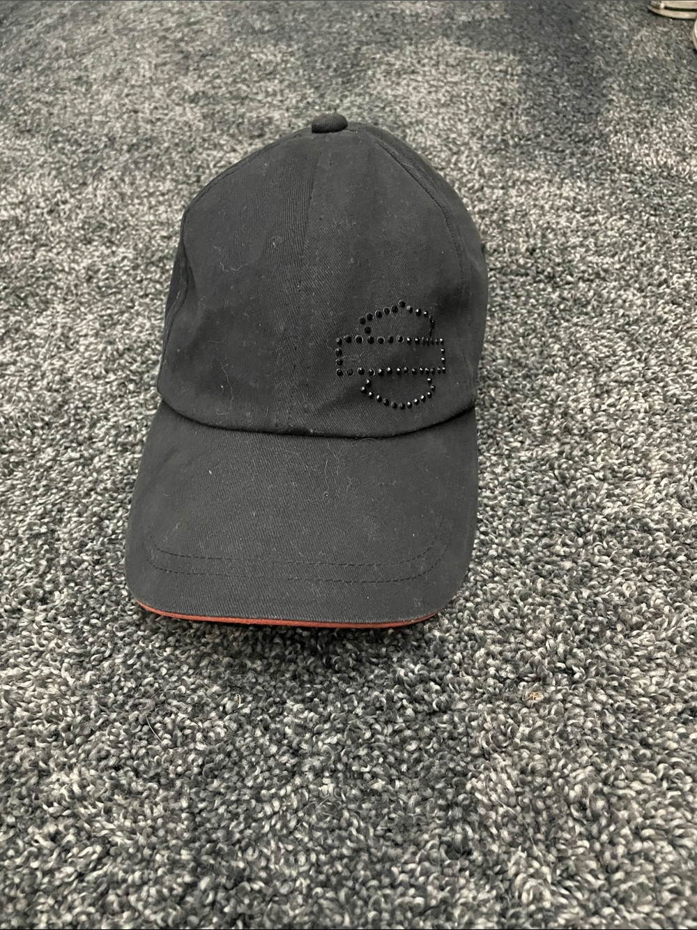 Harley-Davidson Black Baseball Cap with Stud Logo